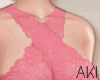 Aki Rosy Lace Dress PK