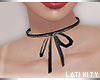 L* Rope Choker Black