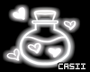 Bottle of love | Neon