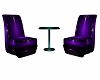 Purple/Teal Club Table