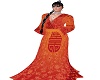 orange kimono