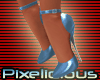 PIX D'Orsay Heels Blue