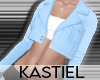 K| Crop Jacket Light Blu