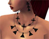 [J] PVC Cross neck set