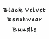 Black Velvet Beachwear