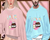 Couple sweater love M
