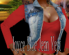 Joyce Blue Jean Vest