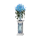 Blue/Wht Wedding Flower