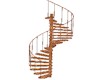 (LA) Spiral Stair Cedar