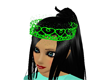 (IKY2) LACE CROWN GREEN