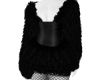 black fuzzy jacket