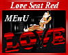 !ME LOVE CUDDLE SEAT RED
