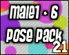 *21* Male Pose Pack