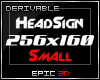 [3D]Dev*HeadSign Small|M