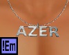 !Em Silver Necklace Azer