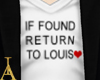 RETURN TO LOUIS shirt