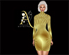 Gold Line Party Dress V2
