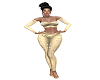 Gold Fit/ With Kisses