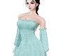 Teal Corset Lace