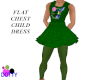 kid green dress