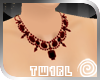 *T*Ruby Crystal Necklace
