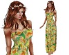 TF* Yellow Floral Dress