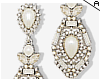 a\ Chic pearl earrings