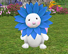 Easter Bunny Flower blue