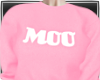 Moo Sweater Pink