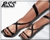 "RSS" SPIRAL SANDALS