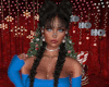 K X-Mas Blue Bodysuit