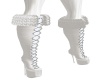 {LS} White Boots