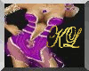 [KL]Purple party dress
