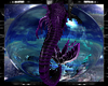 b purple mermaid tail M