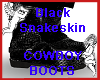 Black Snakeskin Boots