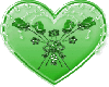 Green Heartw.Rose