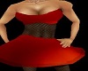 (P) red dress