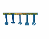 farm blue spoon set
