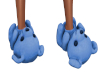 Cute Blue Bear Slippers
