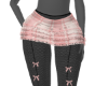 Pink Plaid Skirt