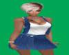 wolfies denum skirt