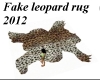 Fake Leopard Rug 2012