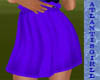 High Waist Blue Skirt