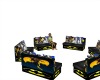 batgirl couch 6 pc
