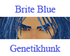 Brite Blue Eyebrows Male