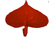 LEAF CHAIR REDDISHGOLD