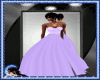*D* Purple Diamond  Gown