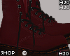 Army Boots Red