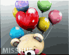 Teddy  Love Balloons