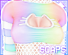 +Kitten Top Rainbow